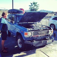 Becky all hot and bothered in Yuma, AZ